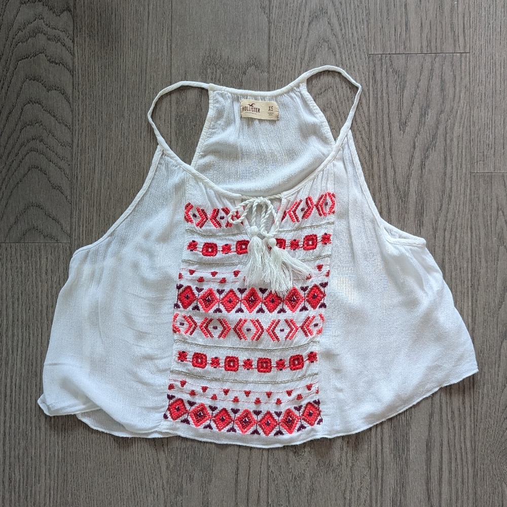 Flowy Hollister tank top XS